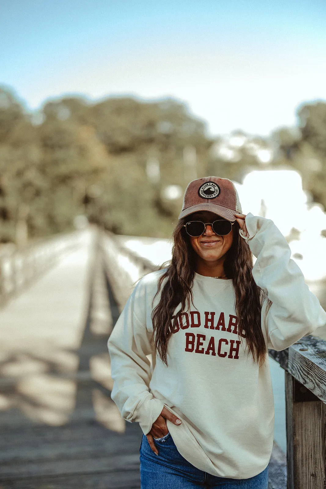 Good Harbor Beach Crewneck Sweatshirt