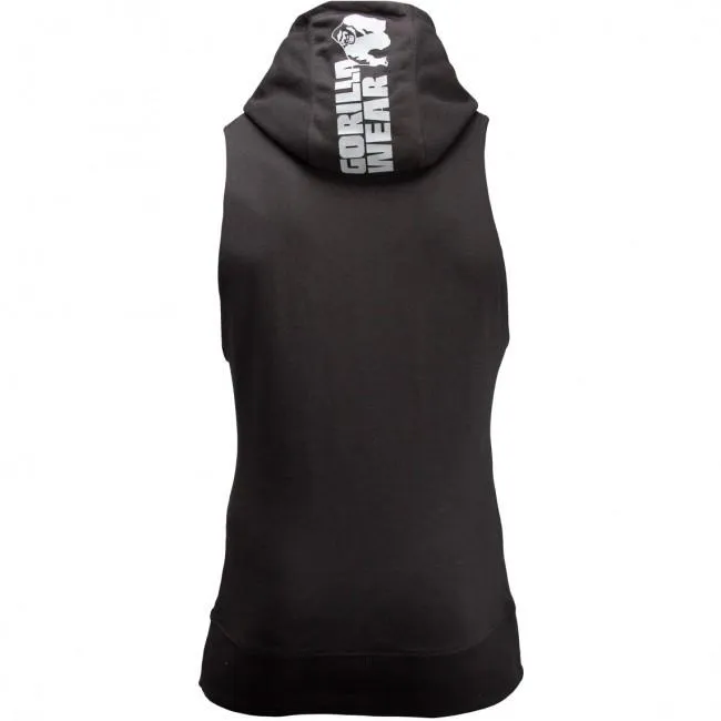 Gorilla Wear Manti Sleeveless Hoodie - Black