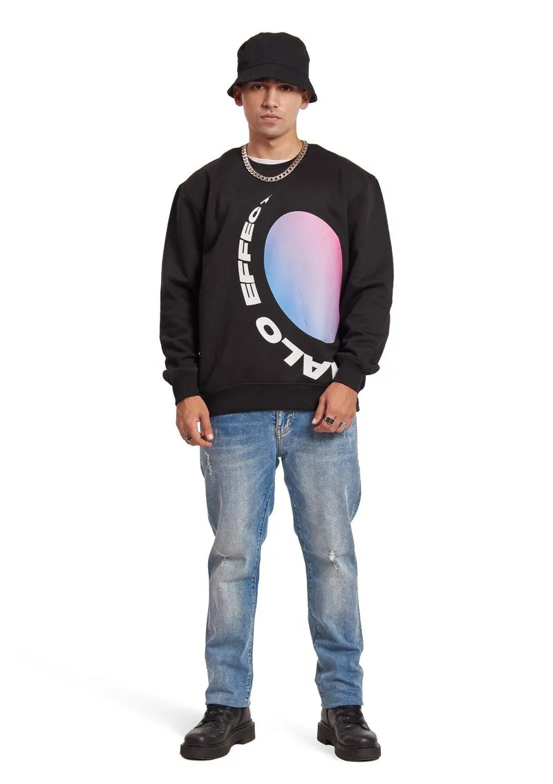 Gradient Arc Crewneck Sweatshirt by Halo Effect