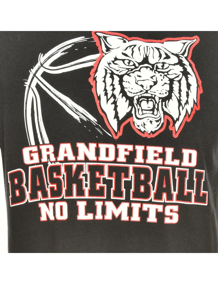 Grandfield Basketball Printed T-shirt - L