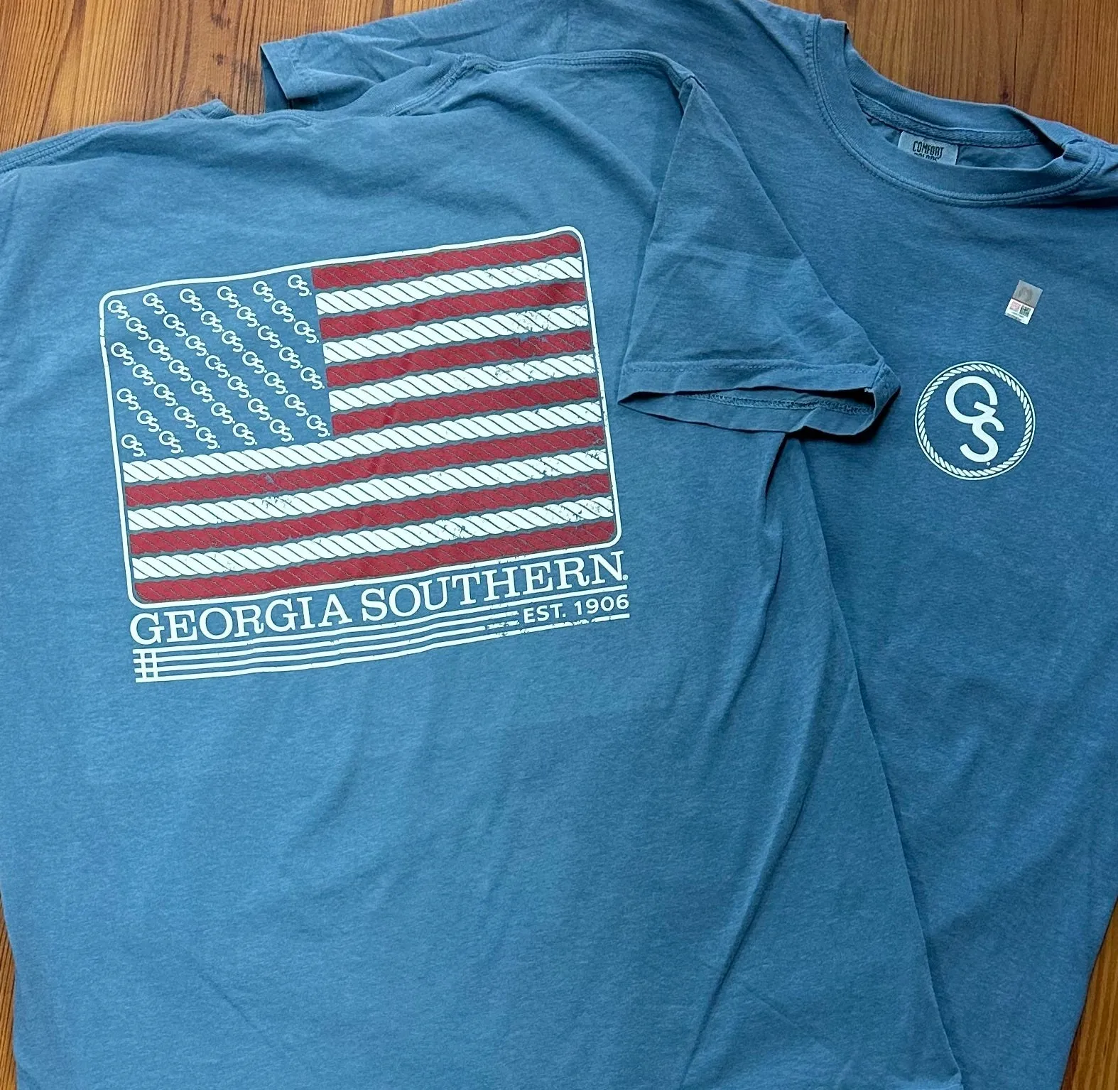 GS Rope Flag Tee - Blue Jean Comfort Colors