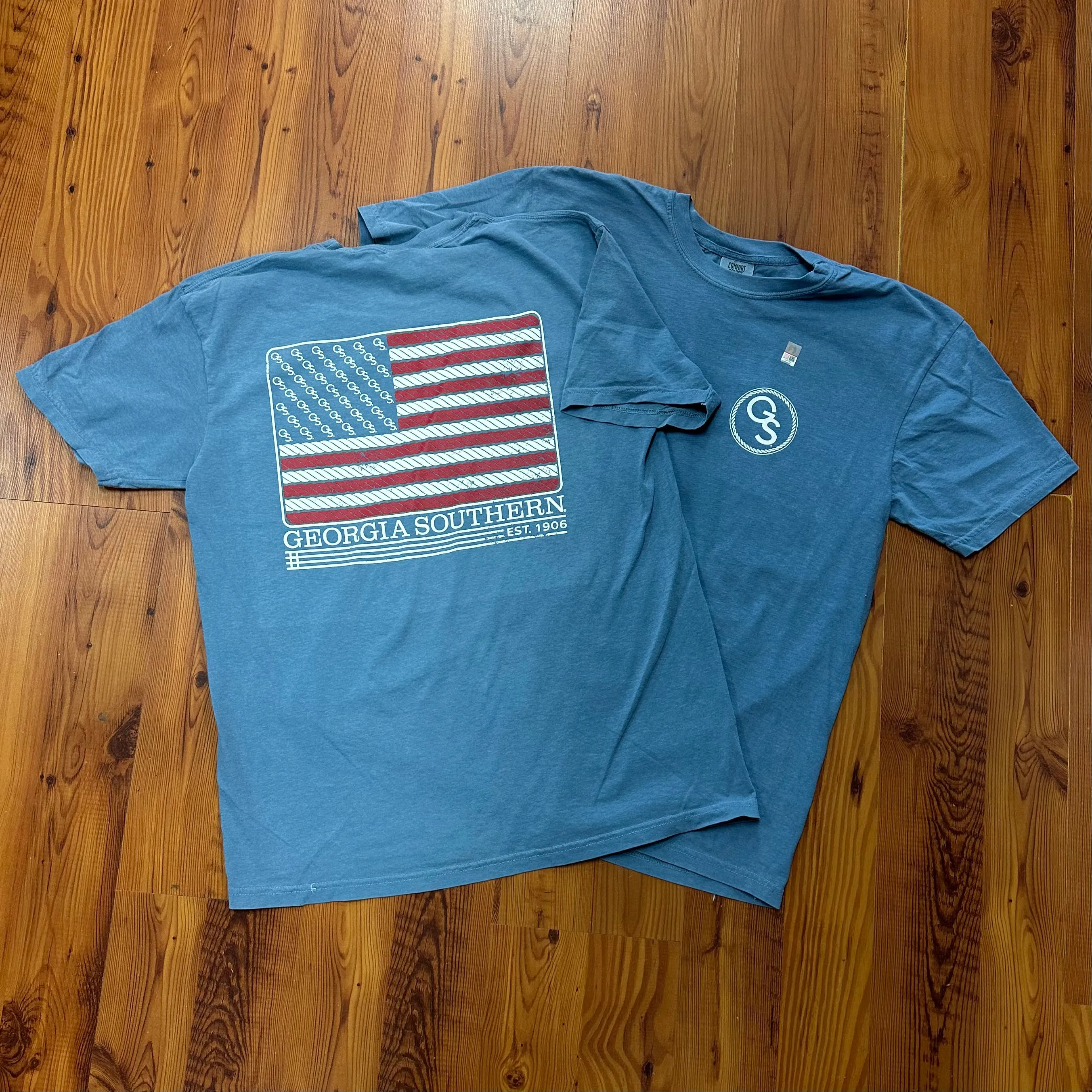 GS Rope Flag Tee - Blue Jean Comfort Colors