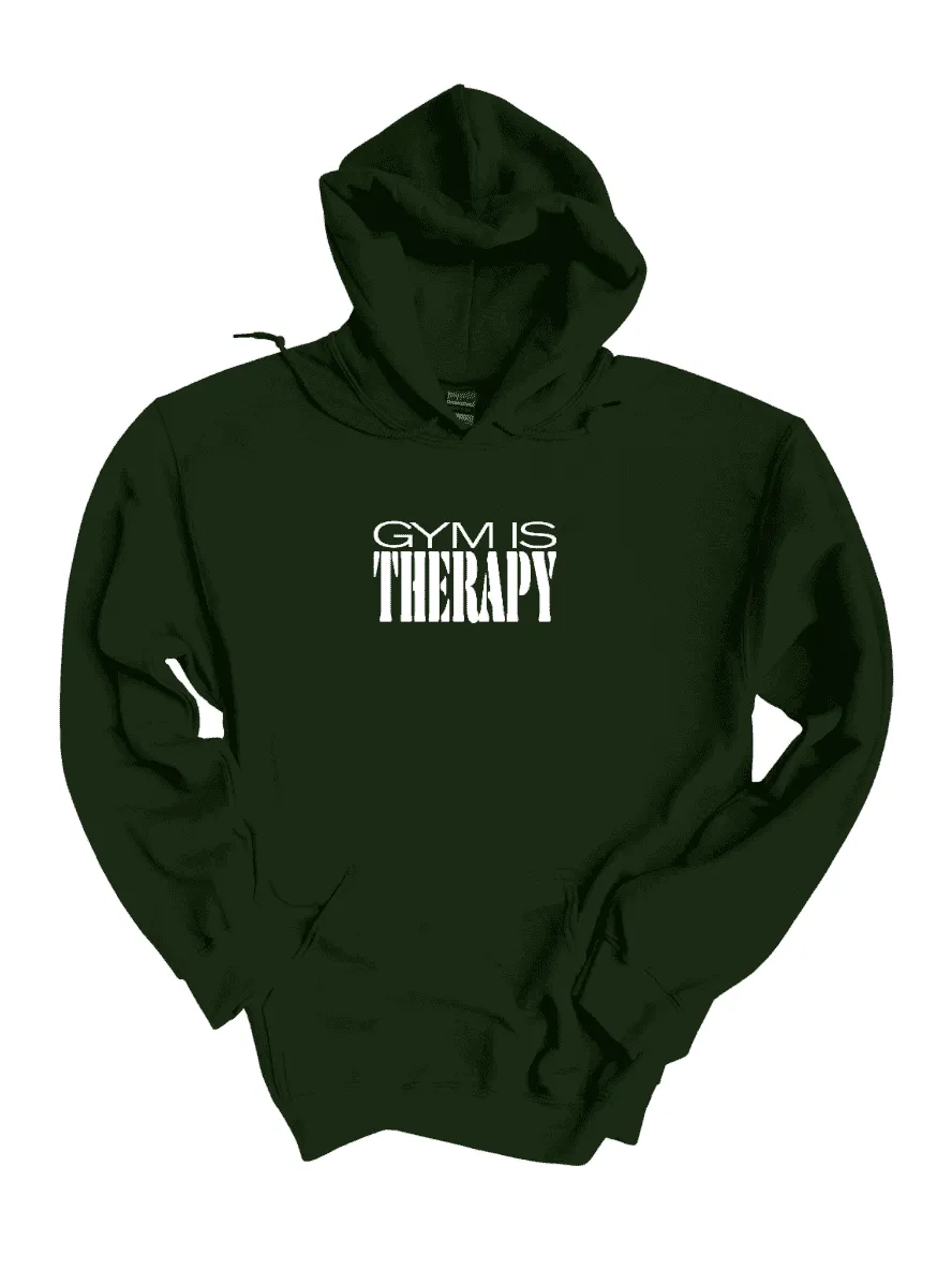 Gym Is Therapy Hoodie (Unisex)