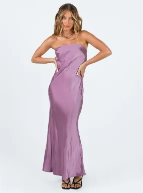 Haley Maxi Dress Mauve