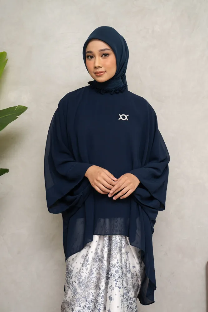 Hanna Tunic Set Midnight Blue