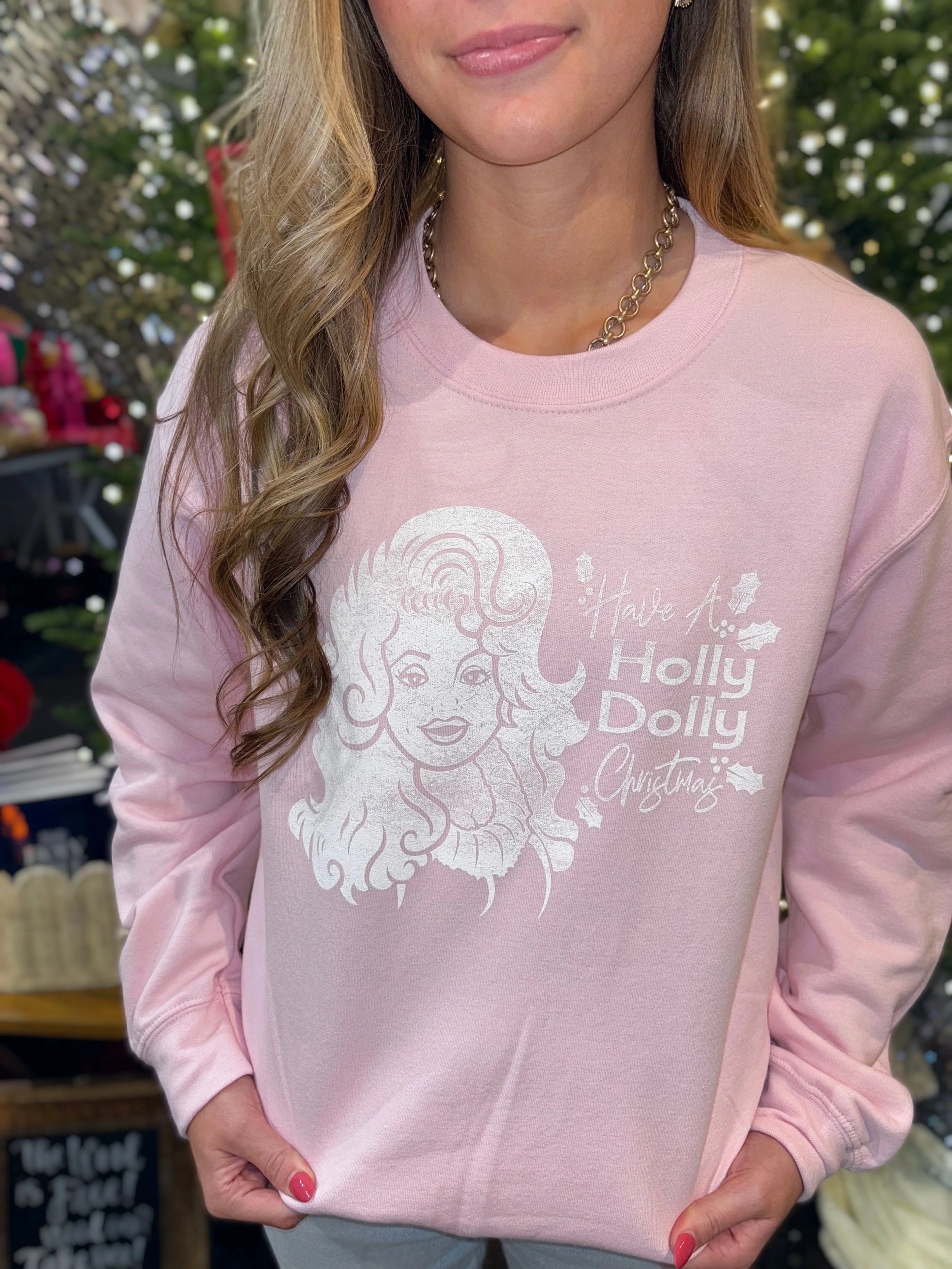 Have A Holly Dolly Christmas - Sweatshirt