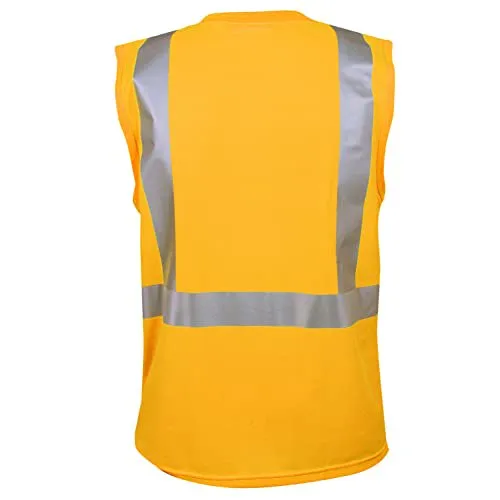 Hi-Viz Orange Sleeveless Class 2 Shirt