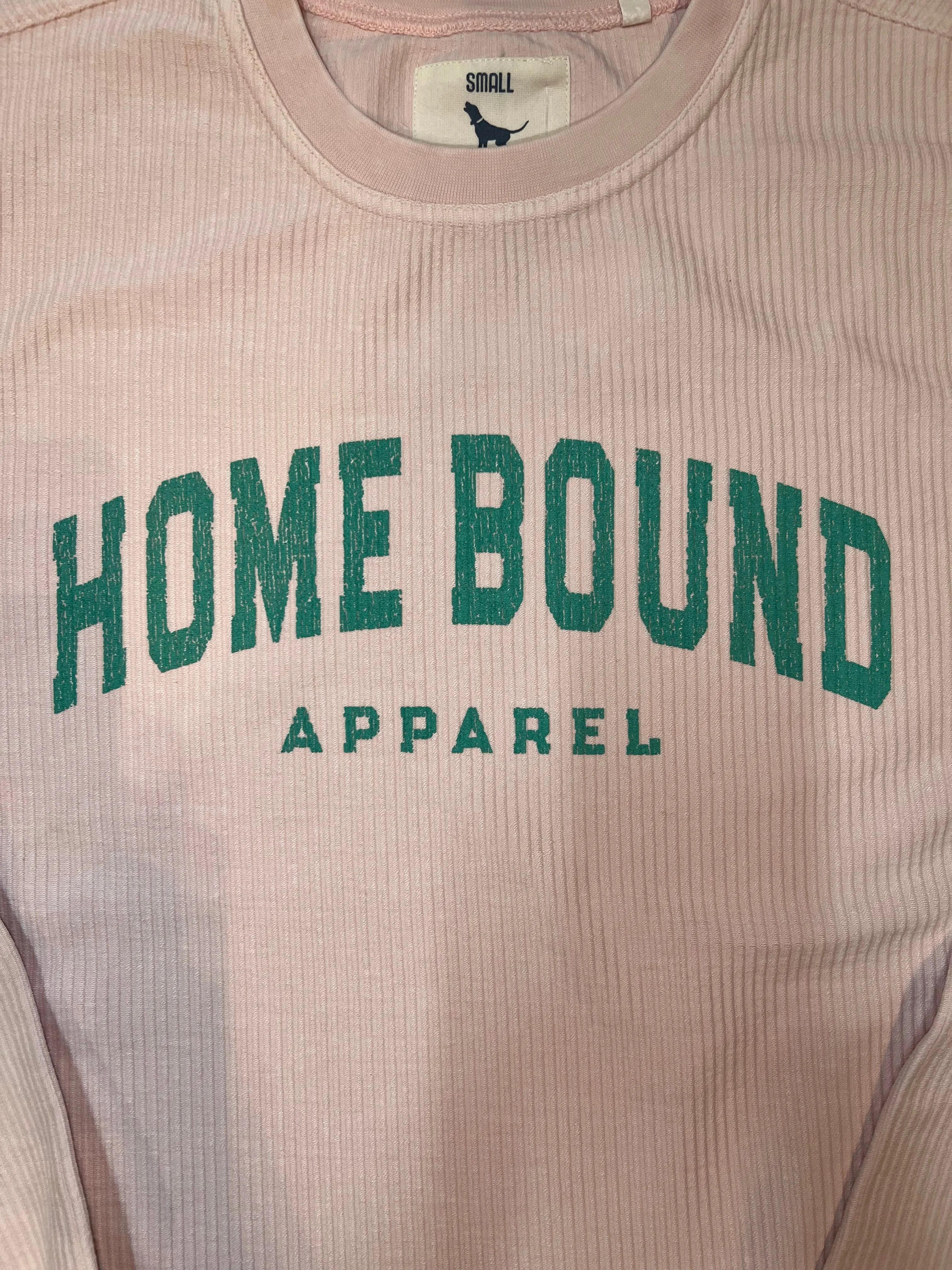 Home Bound Original Corded Soft Sweatshirt - Blossom Light Pink