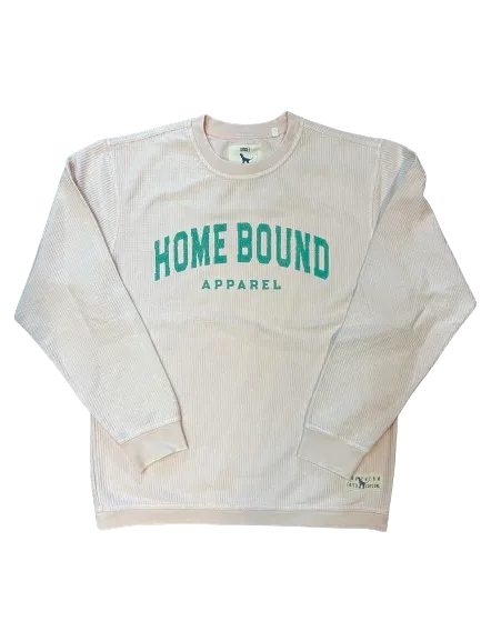 Home Bound Original Corded Soft Sweatshirt - Blossom Light Pink