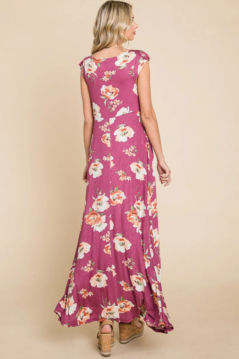 How It Is Floral Maxi Dress