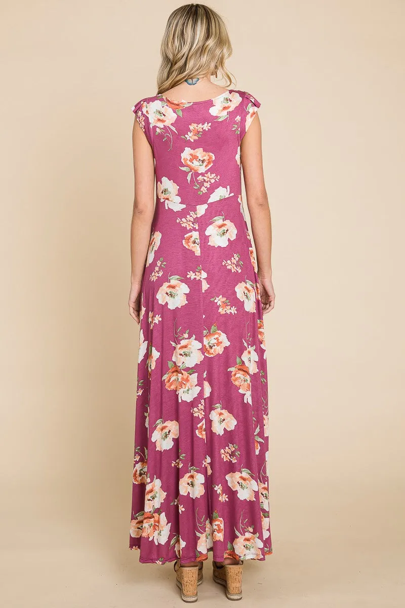 How It Is Floral Maxi Dress