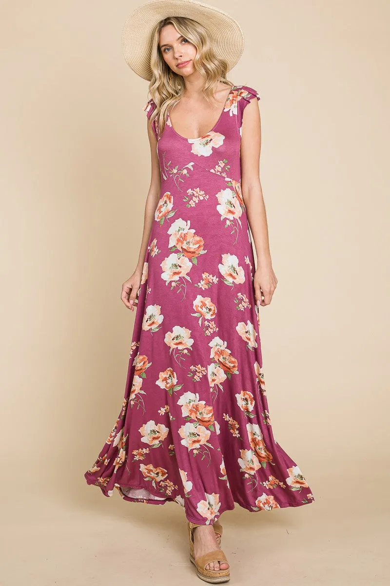 How It Is Floral Maxi Dress