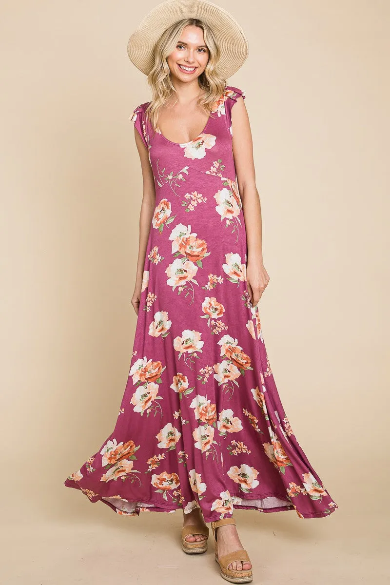 How It Is Floral Maxi Dress