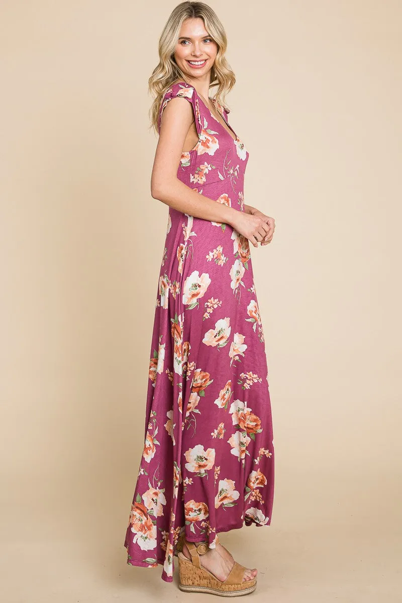 How It Is Floral Maxi Dress