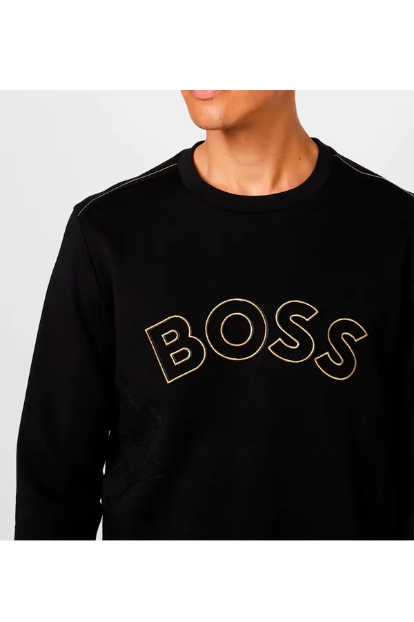 Hugo Boss Salbo Iconic Sweatshirt Black