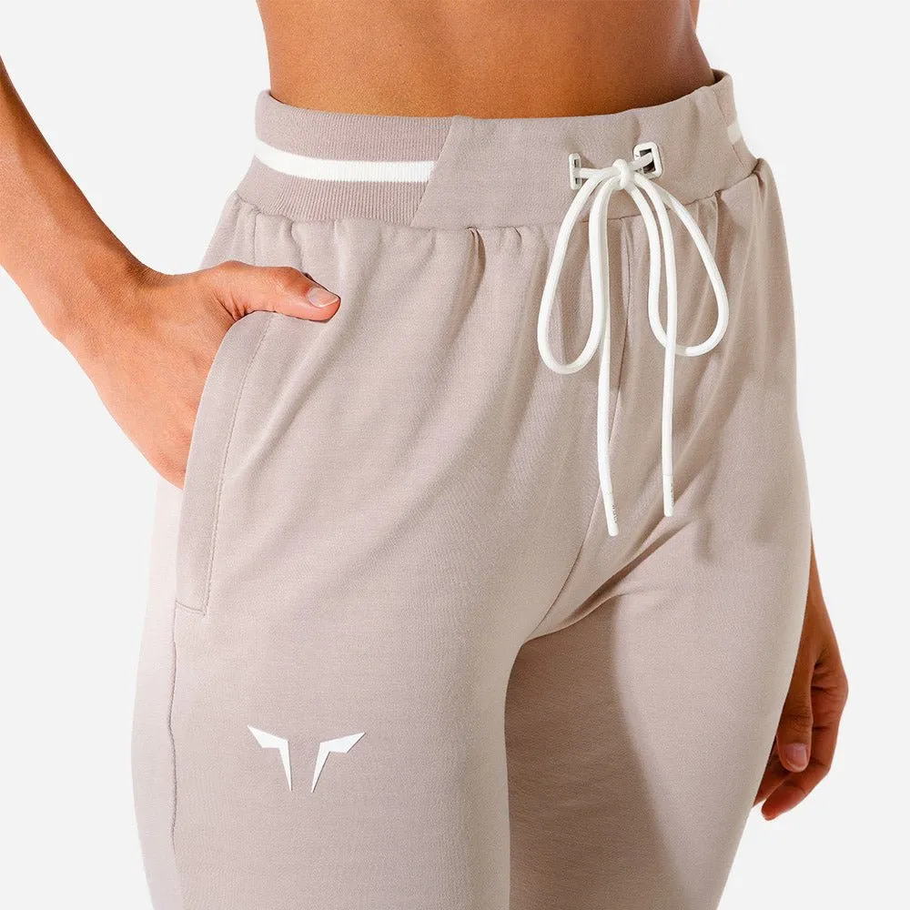 Hybrid Slim Leg Joggers - Mushroom