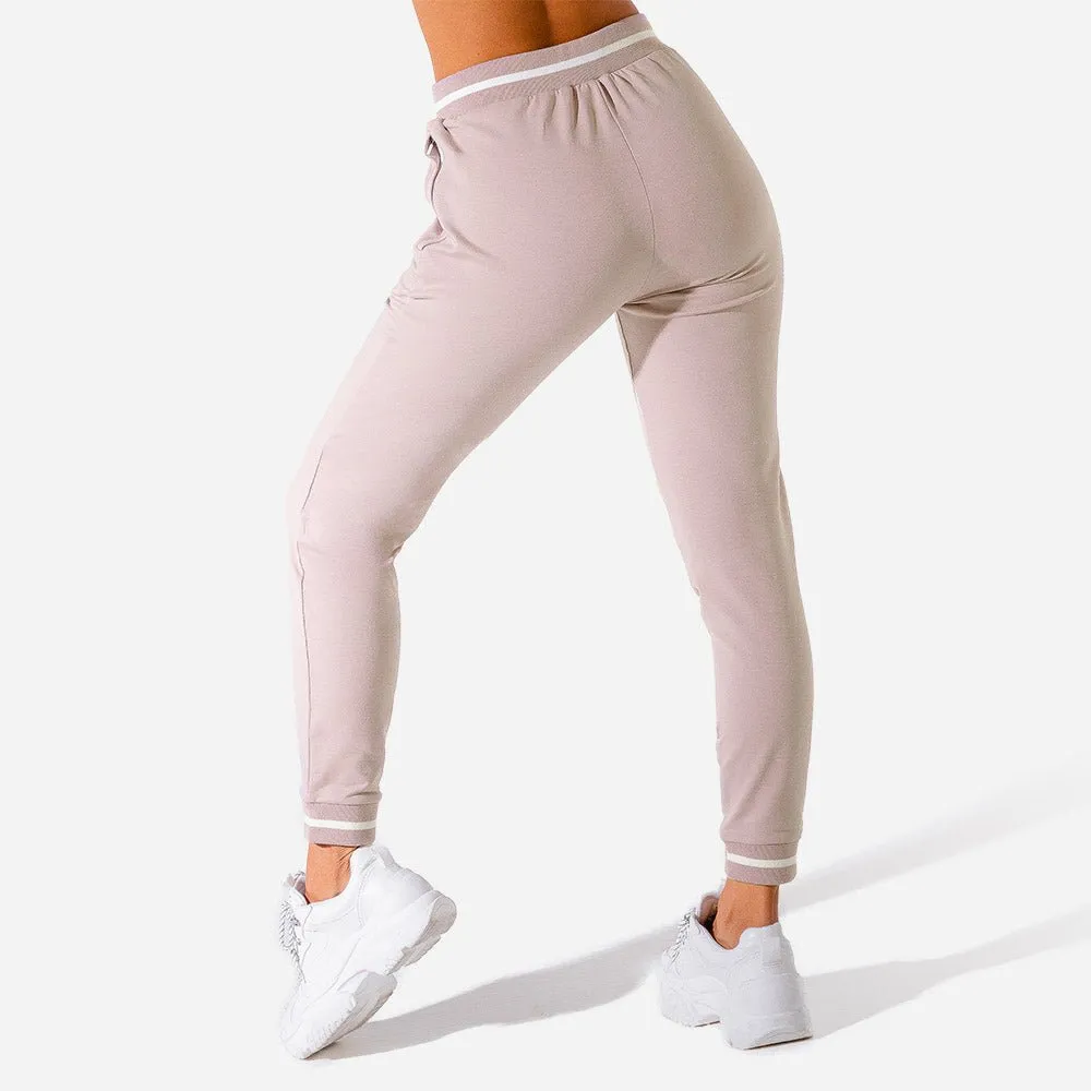 Hybrid Slim Leg Joggers - Mushroom