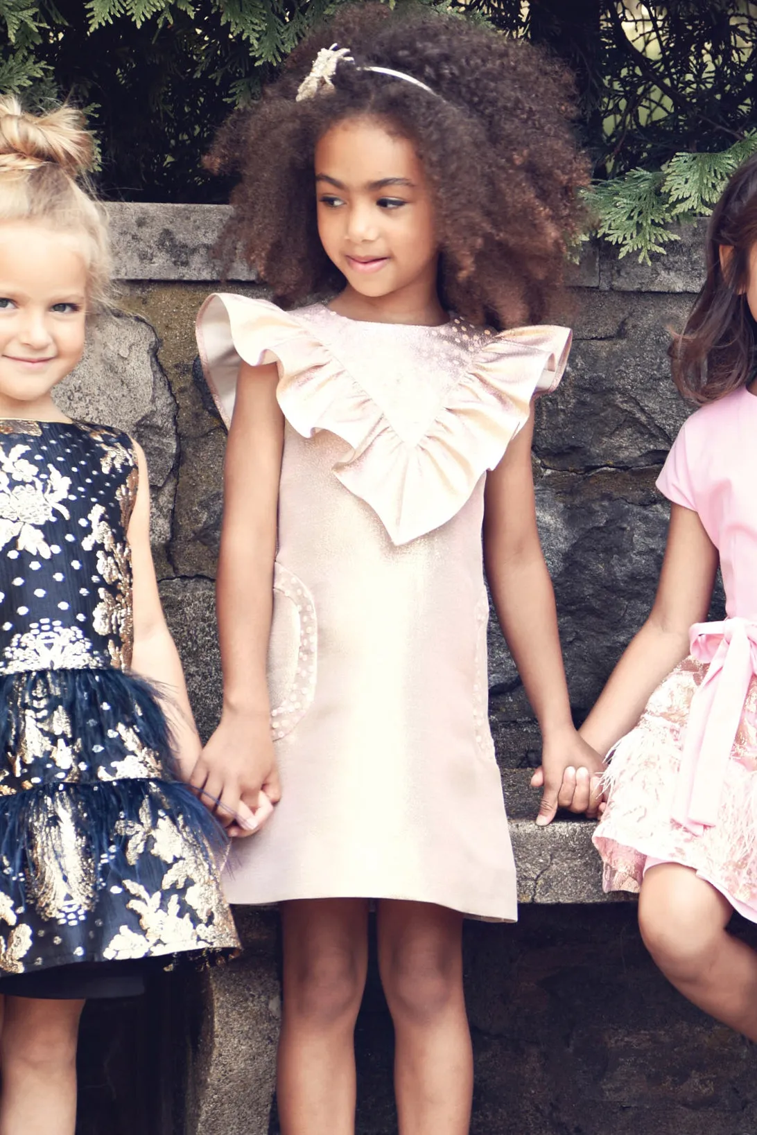 Imoga Sadie Girls Dress - Dusk