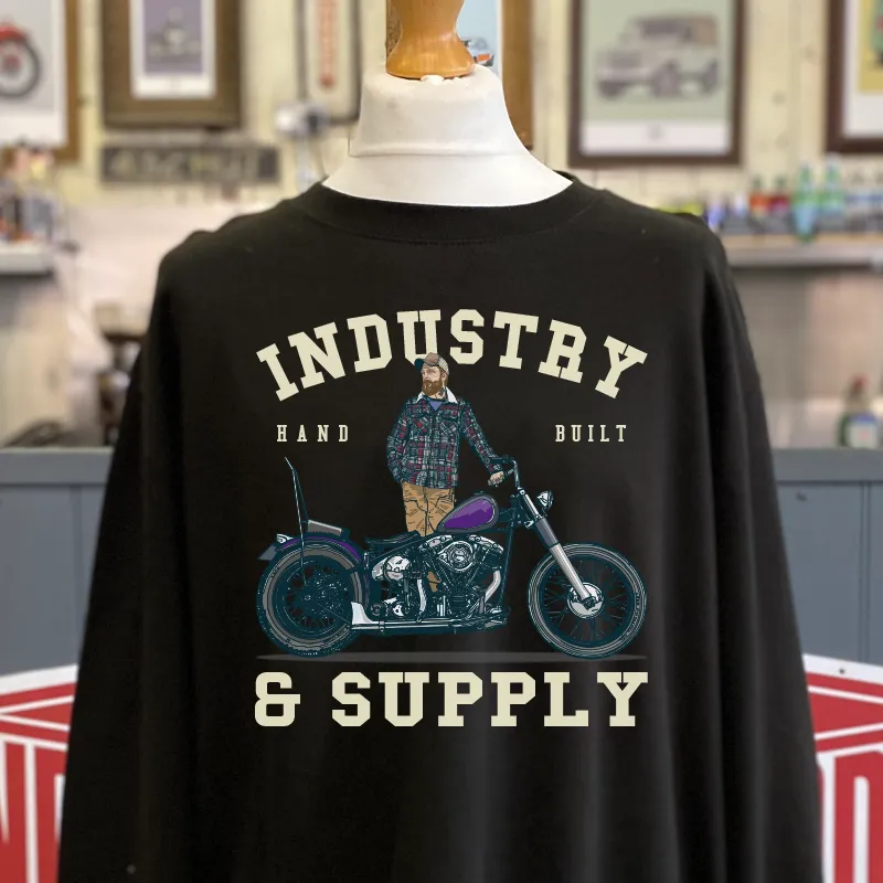 IN&S HAND BUILT SWEATSHIRT