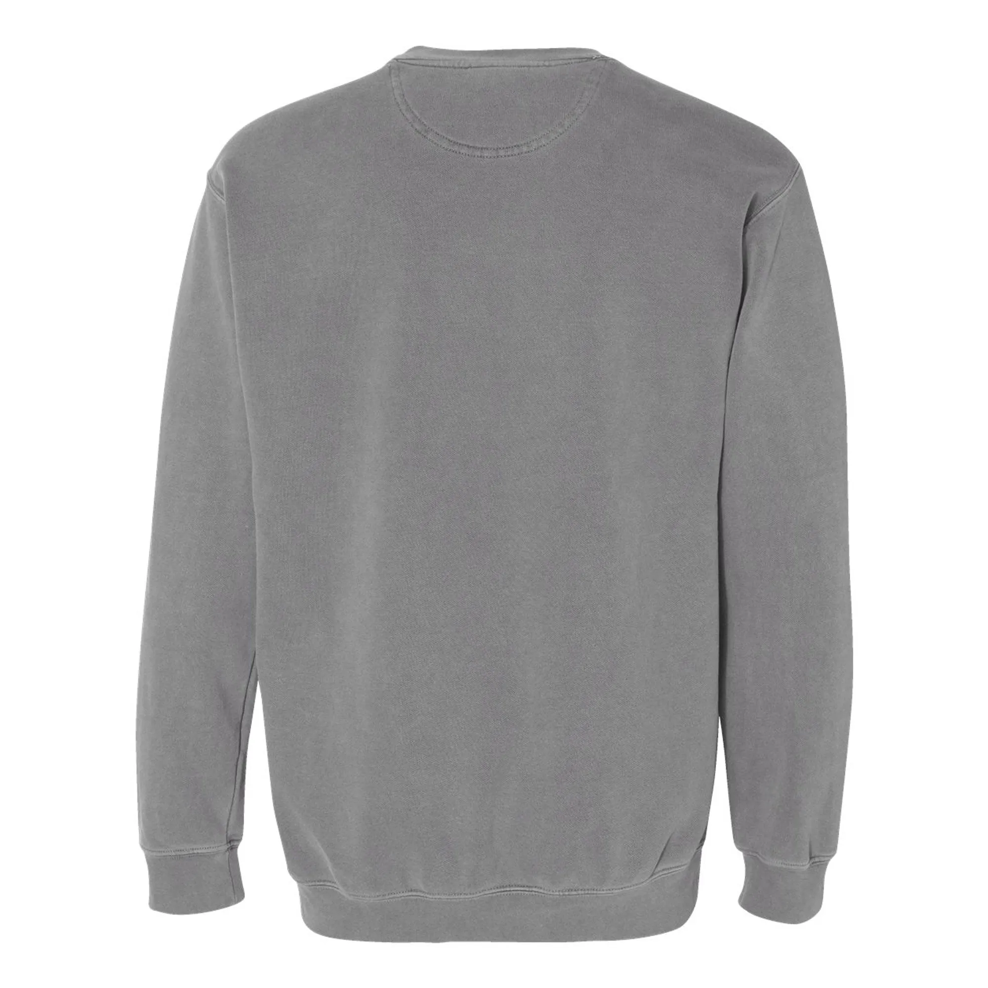 Iowa Applique CC Garment Dyed Crewneck Sweatshirt - Grey