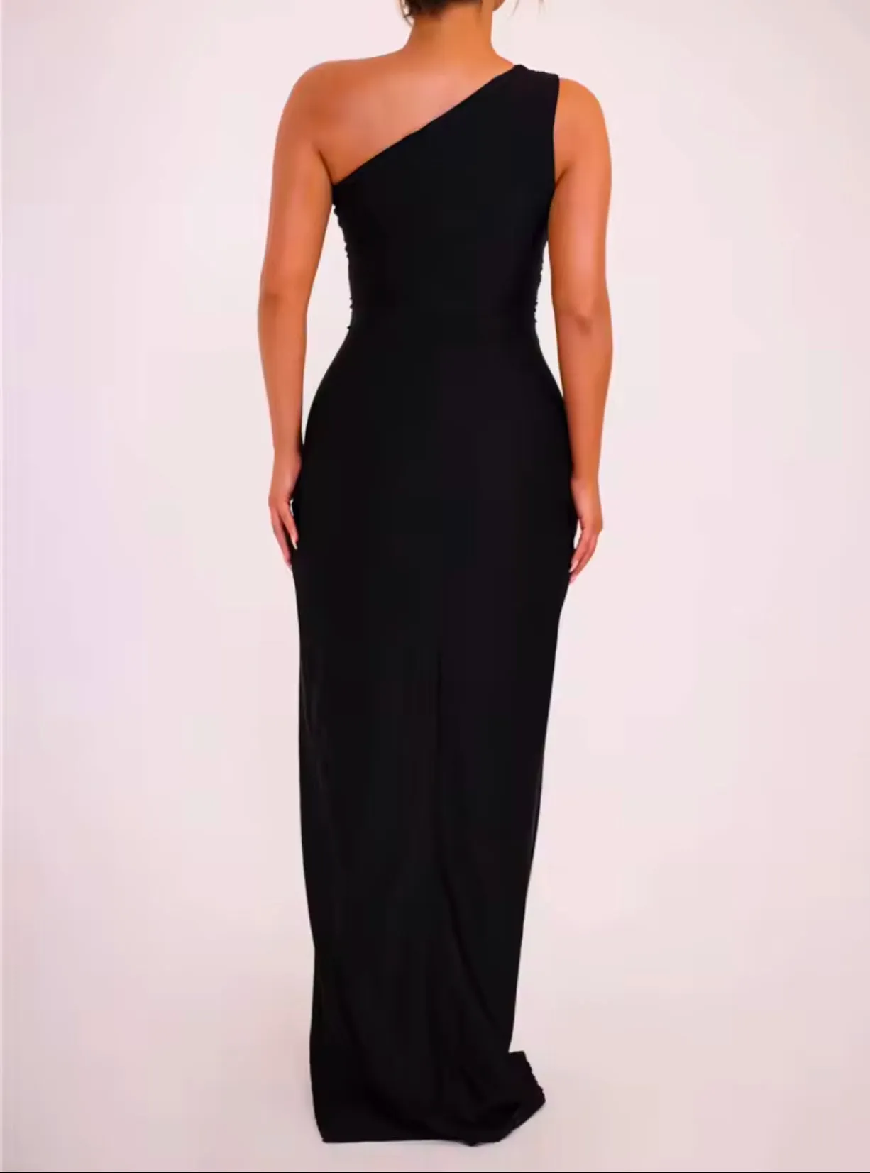 Iris Black Maxi Dress