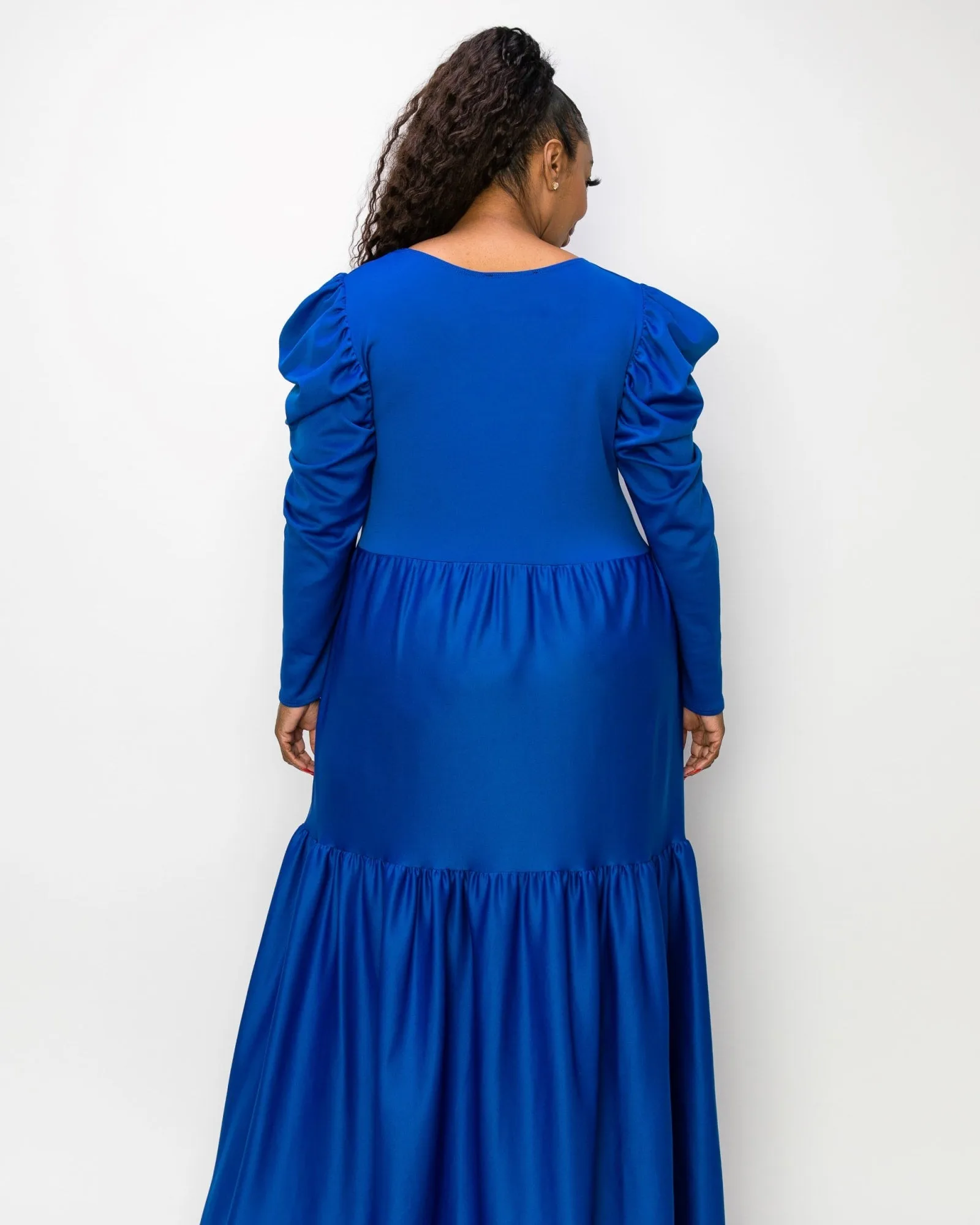 Isabel Tiered Maxi Dress | Royal