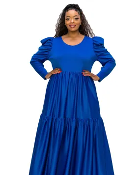 Isabel Tiered Maxi Dress | Royal