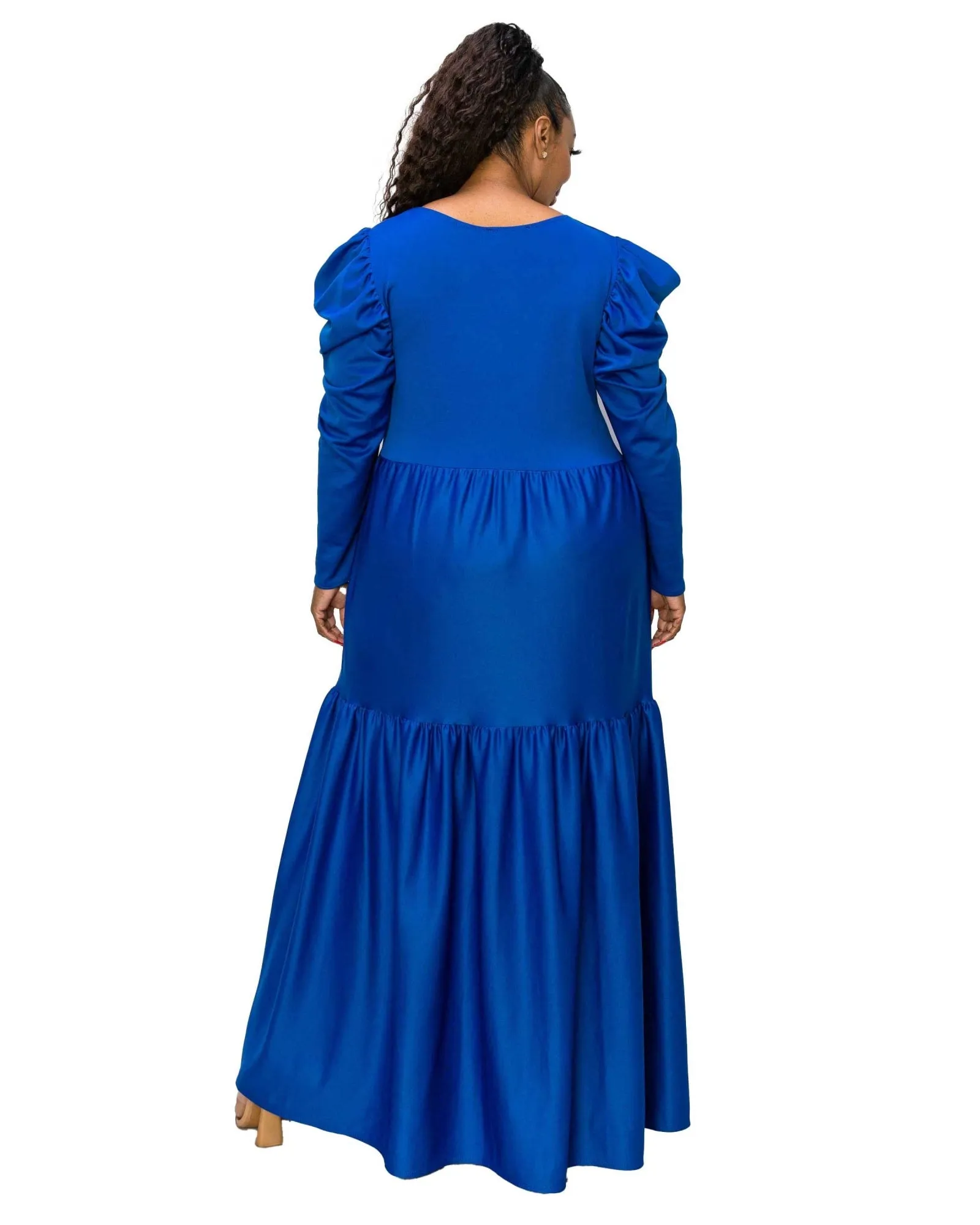 Isabel Tiered Maxi Dress | Royal