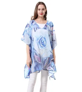 JC061919 Rose V-Neck Tunic