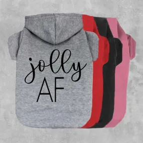 Jolly AF Pet Hoodie