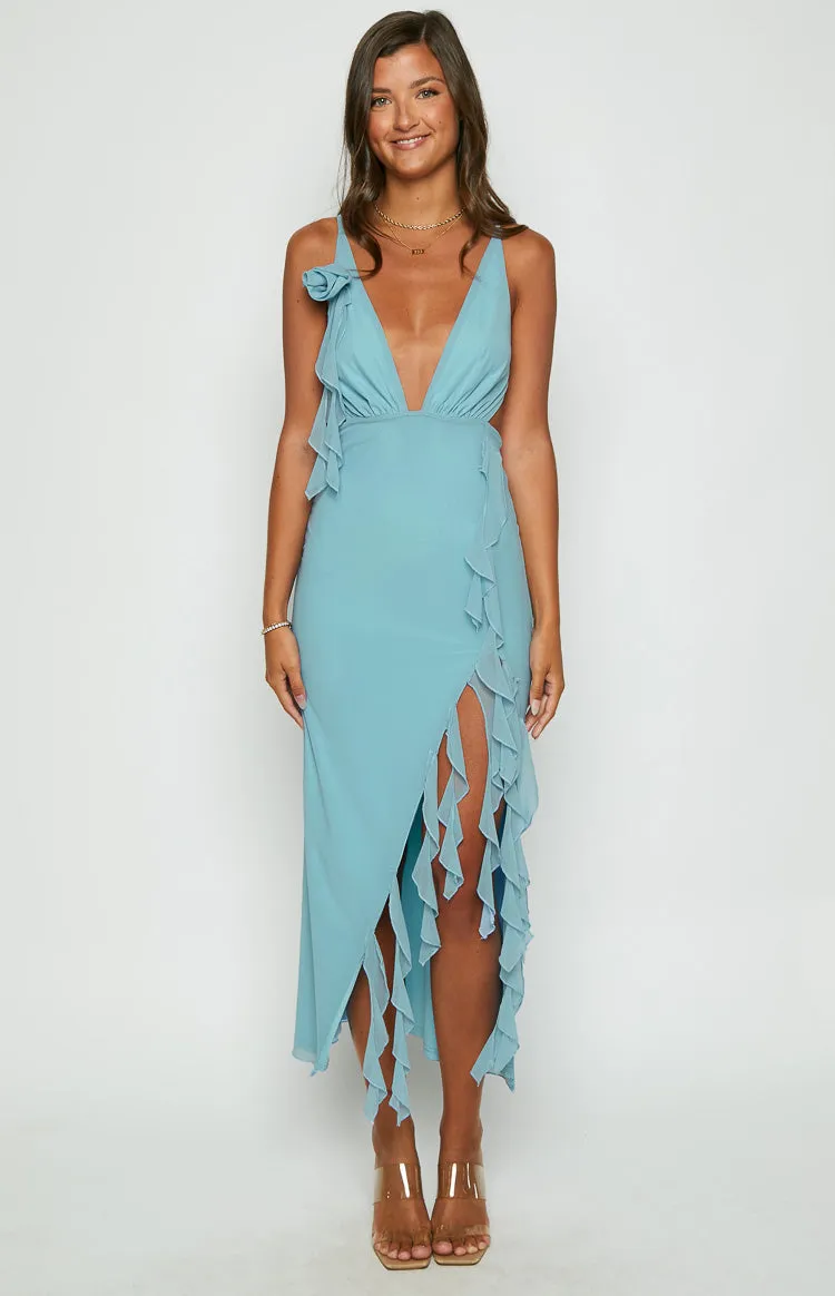 Kalani Blue Maxi Dress