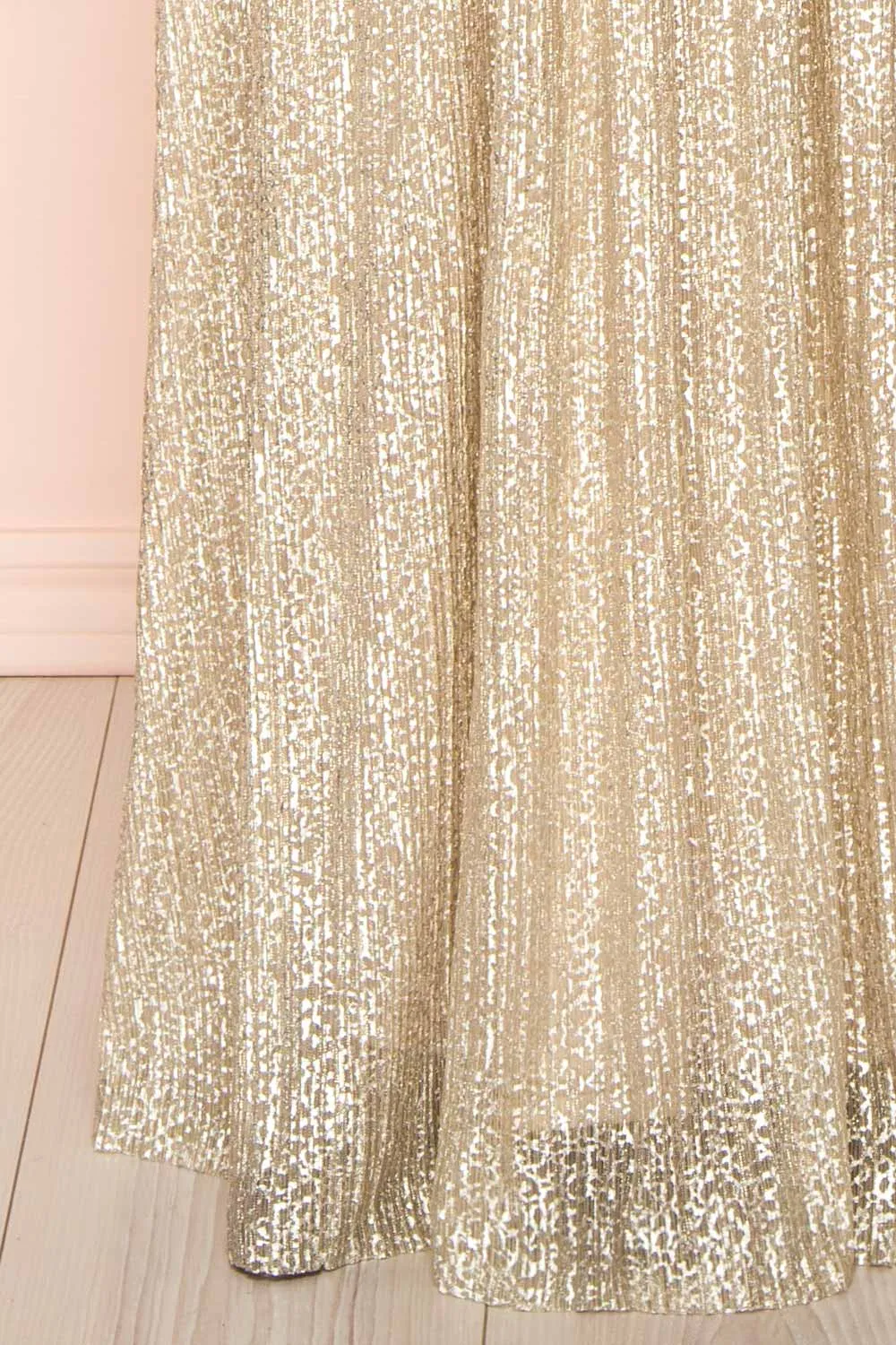 Kennedy | Shimmery Patterned Maxi Dress