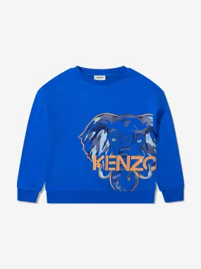 KENZO Boys Cotton Elephant Sweatshirt