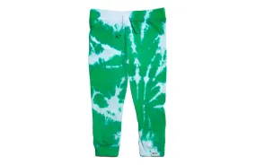 Kids Lightweight Tie Dye Joggers in Green/Blue