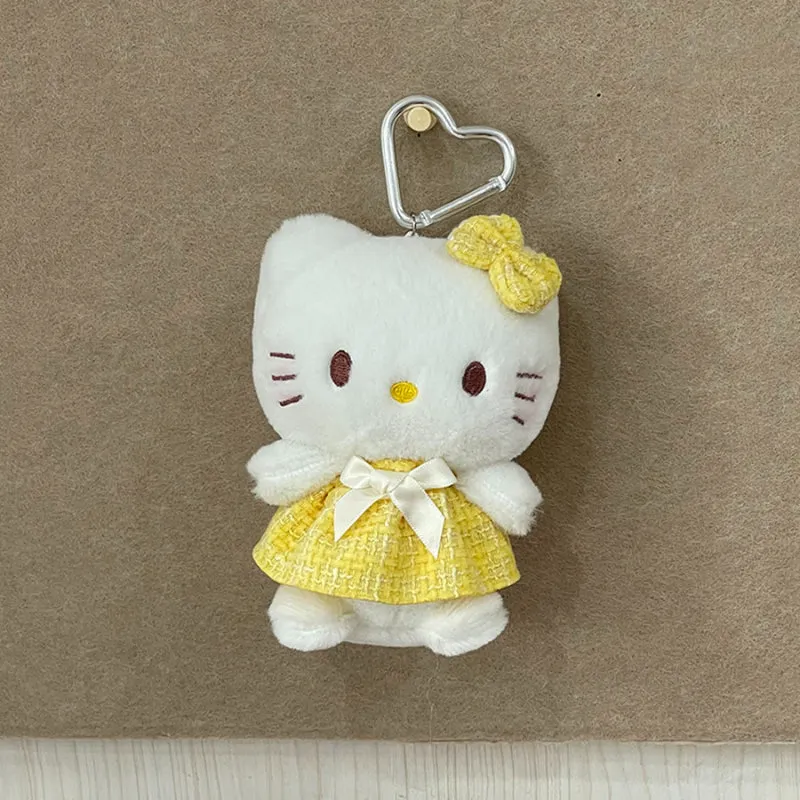 Kitty with Dress Plushies Keychain KI416