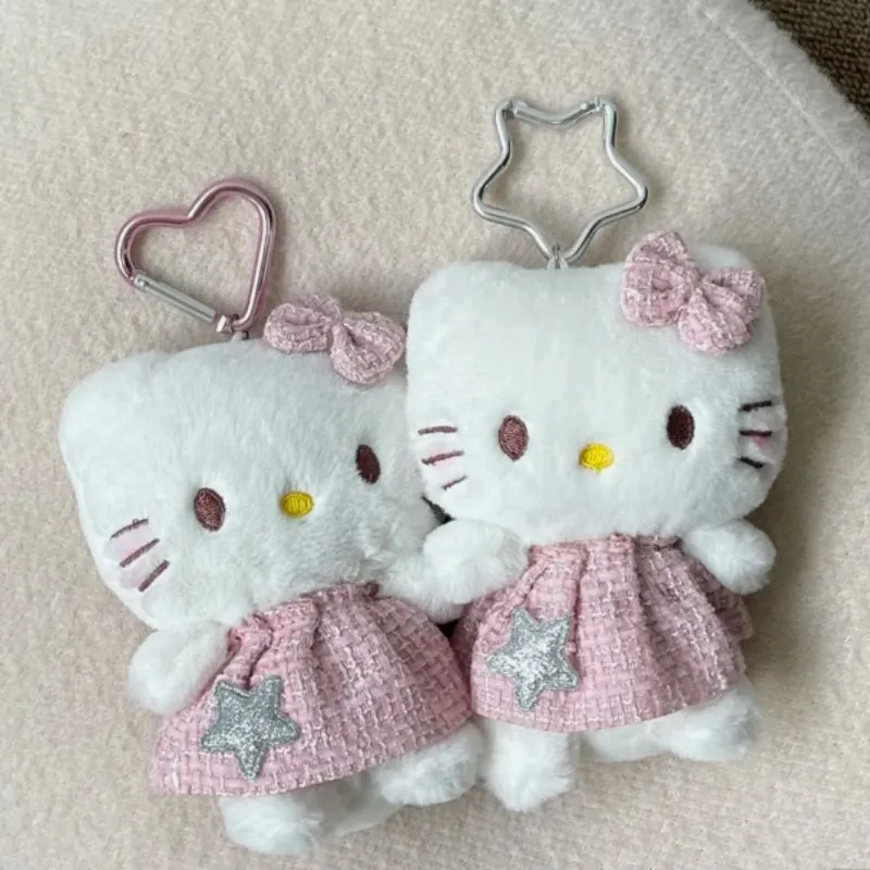 Kitty with Dress Plushies Keychain KI416