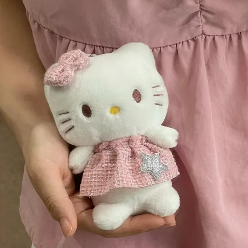 Kitty with Dress Plushies Keychain KI416