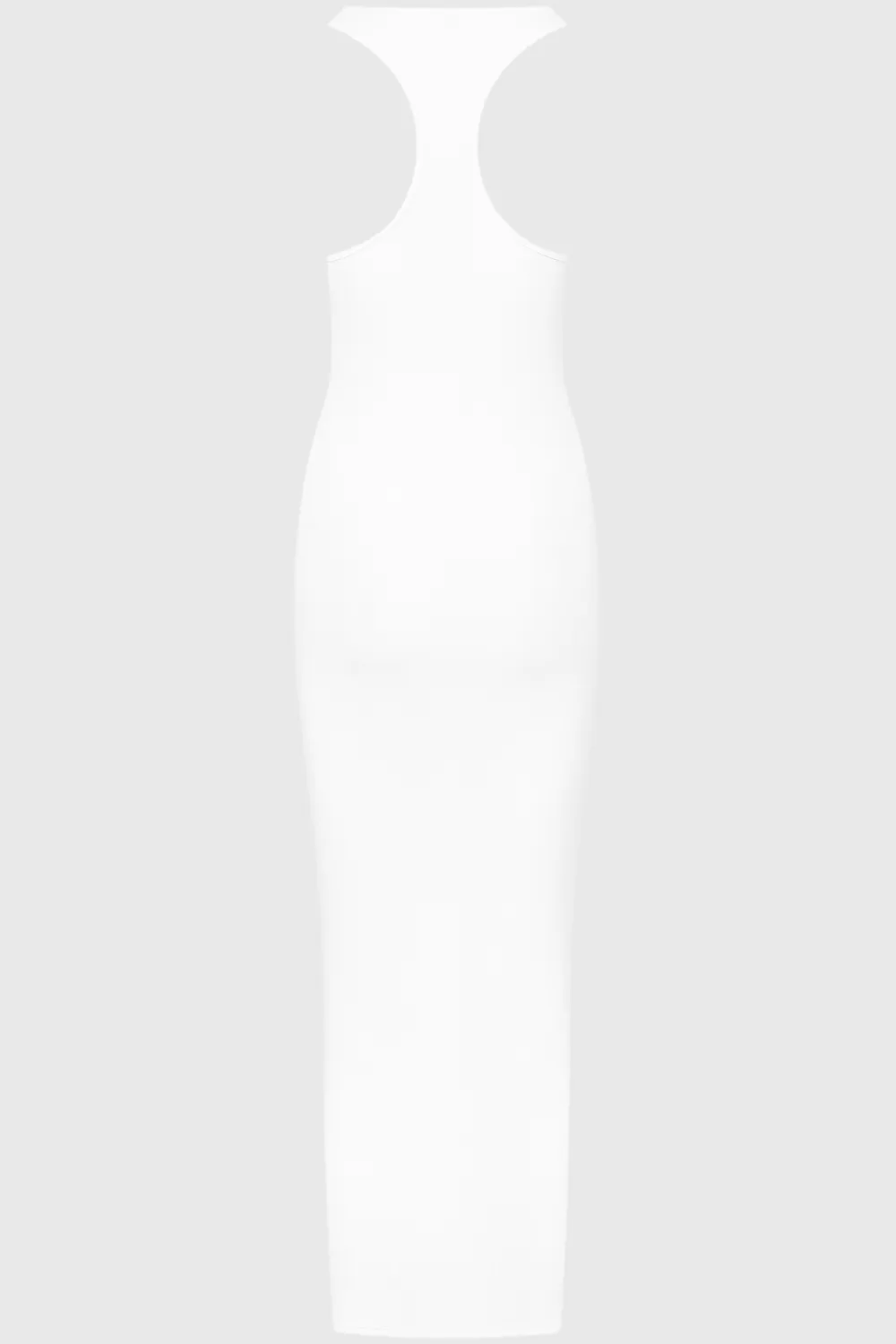 La Femme Amazone Long Dress White