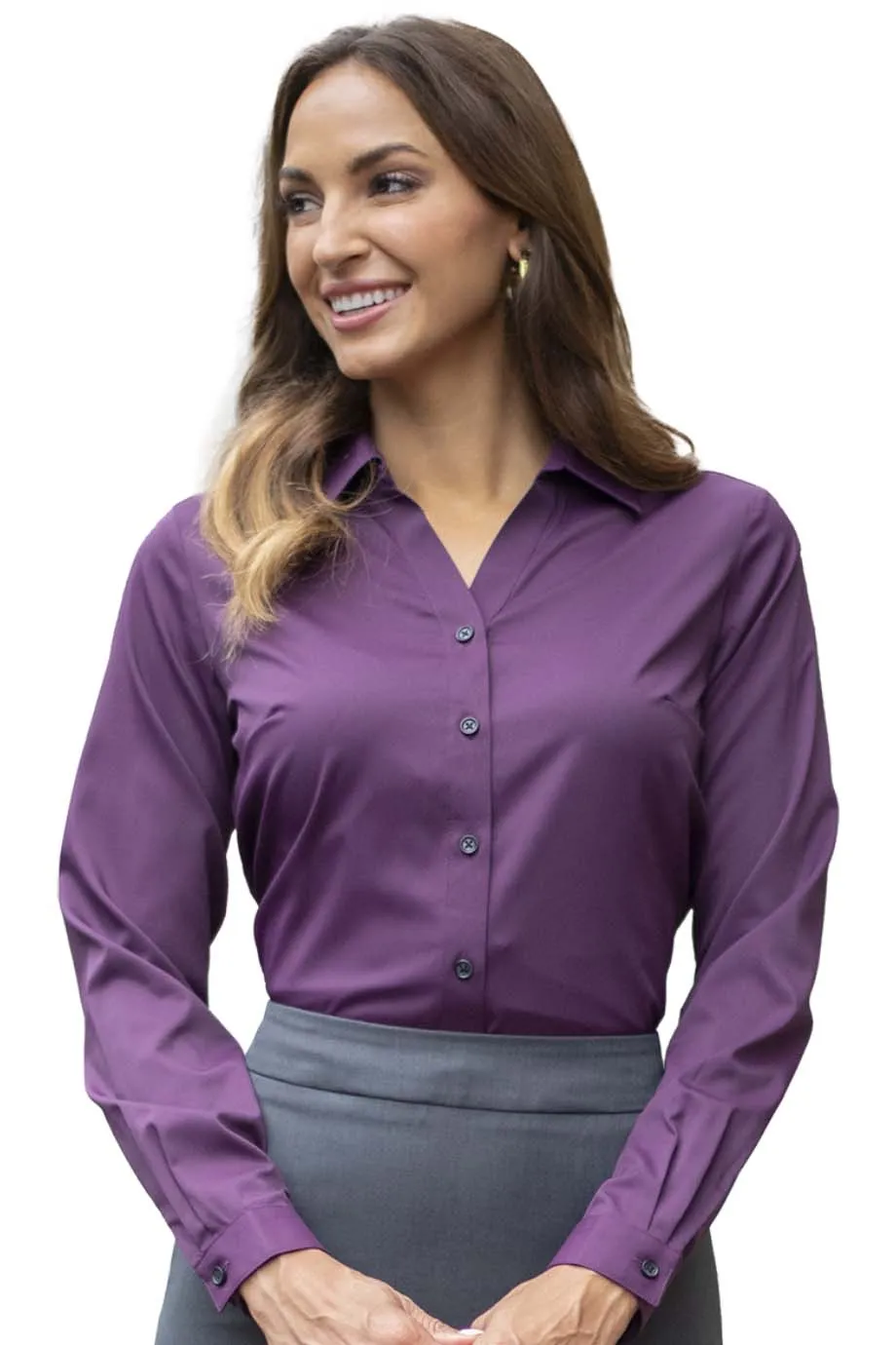 Ladies' Titanium Sustainable Blouse