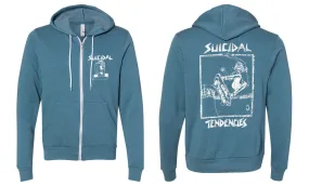 Lance Skater Girl Fleece Zip-Up Hoodie