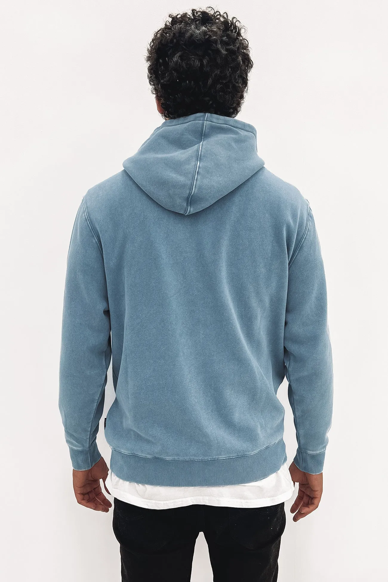 Land X Sea Hoodie Aged Indigo