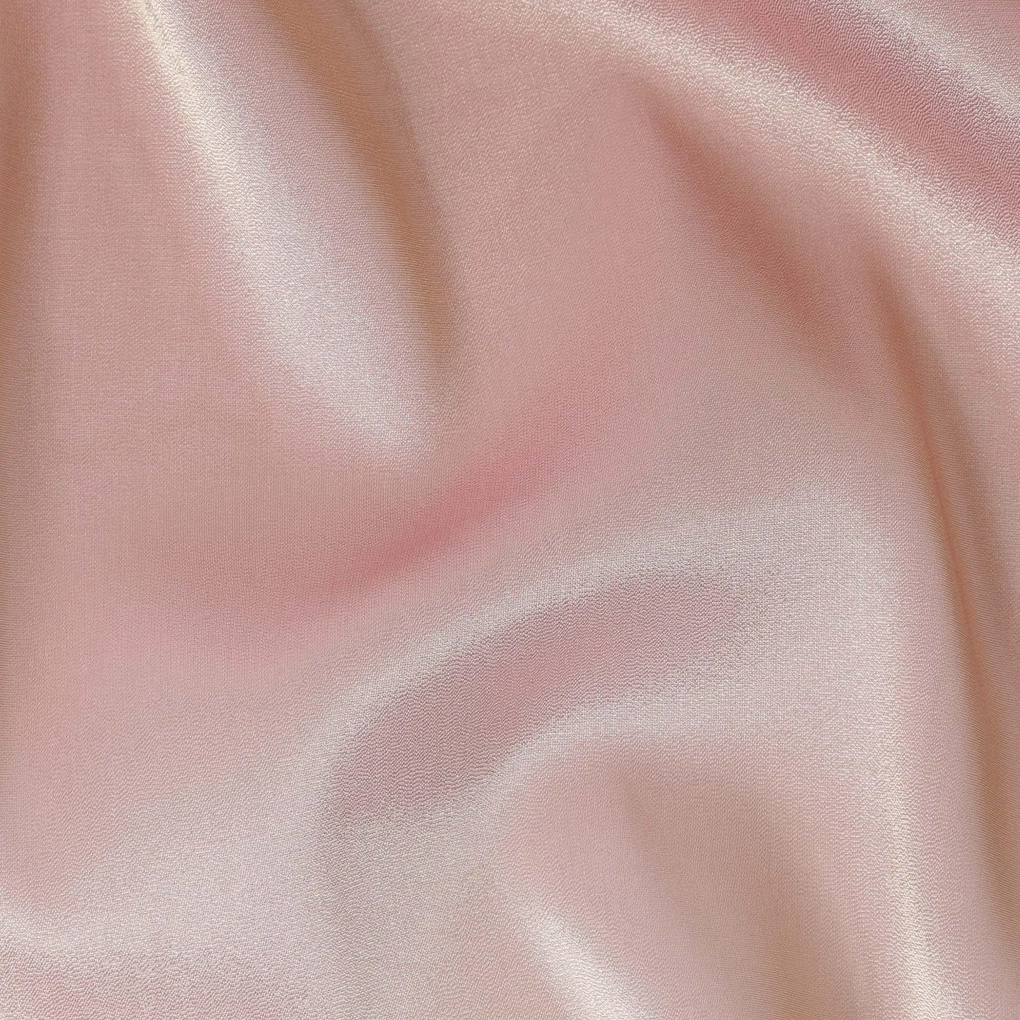 Light gold to brick pink premium pure silk lame fabric in ombre design-D13548