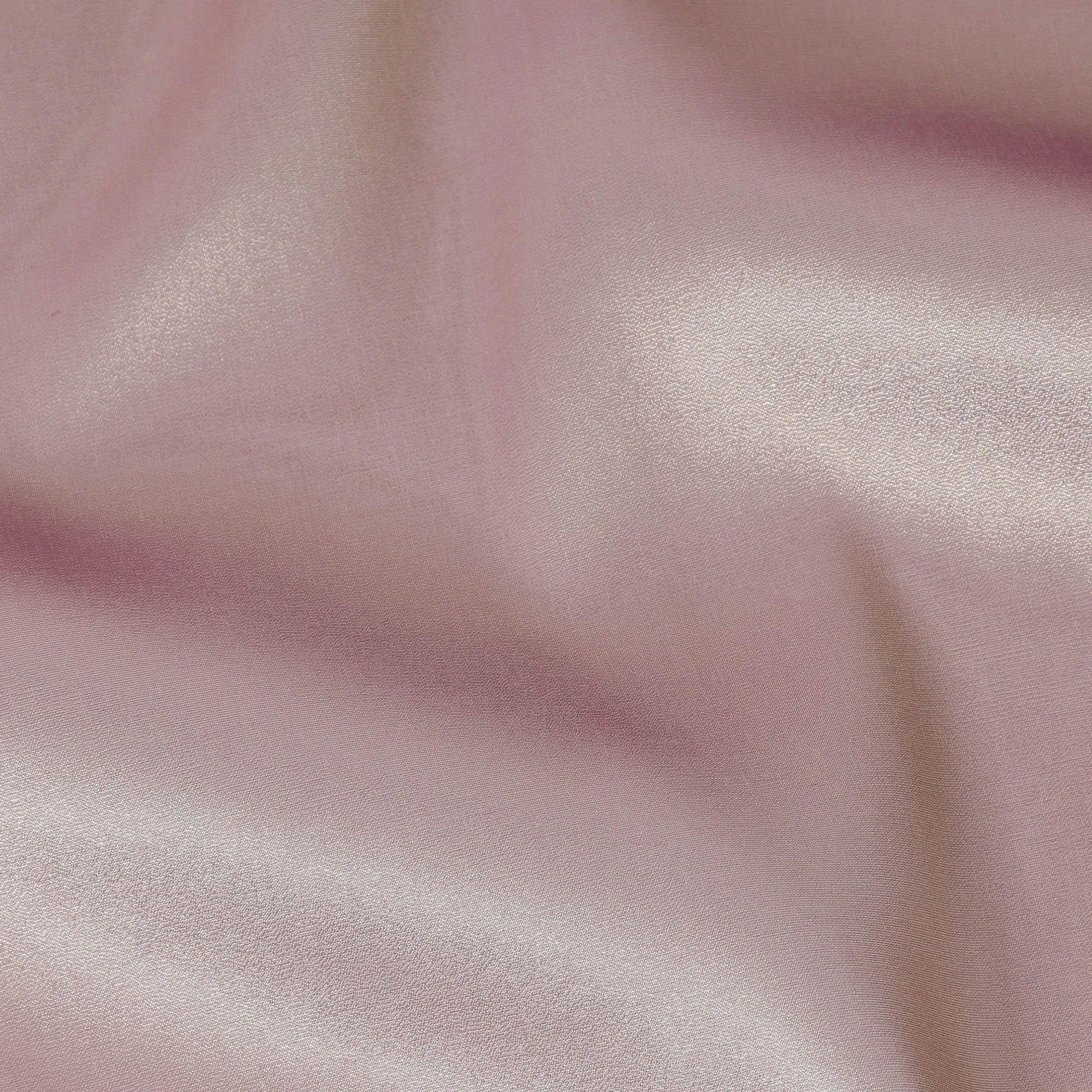 Light gold to cerise pink premium pure silk lame fabric in ombre design-D13545