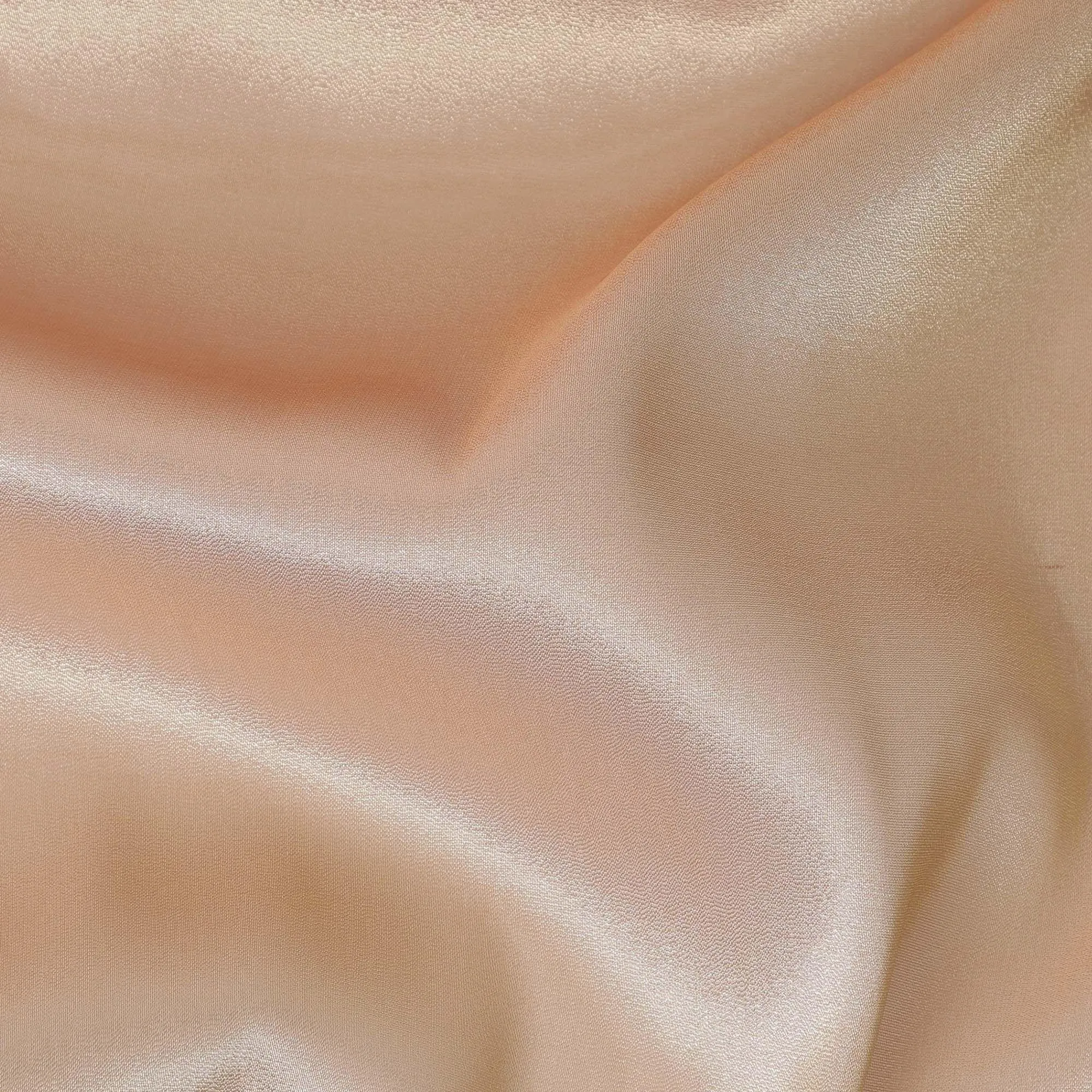 Light gold to rusty brown premium pure silk lame fabric in ombre design-D13547