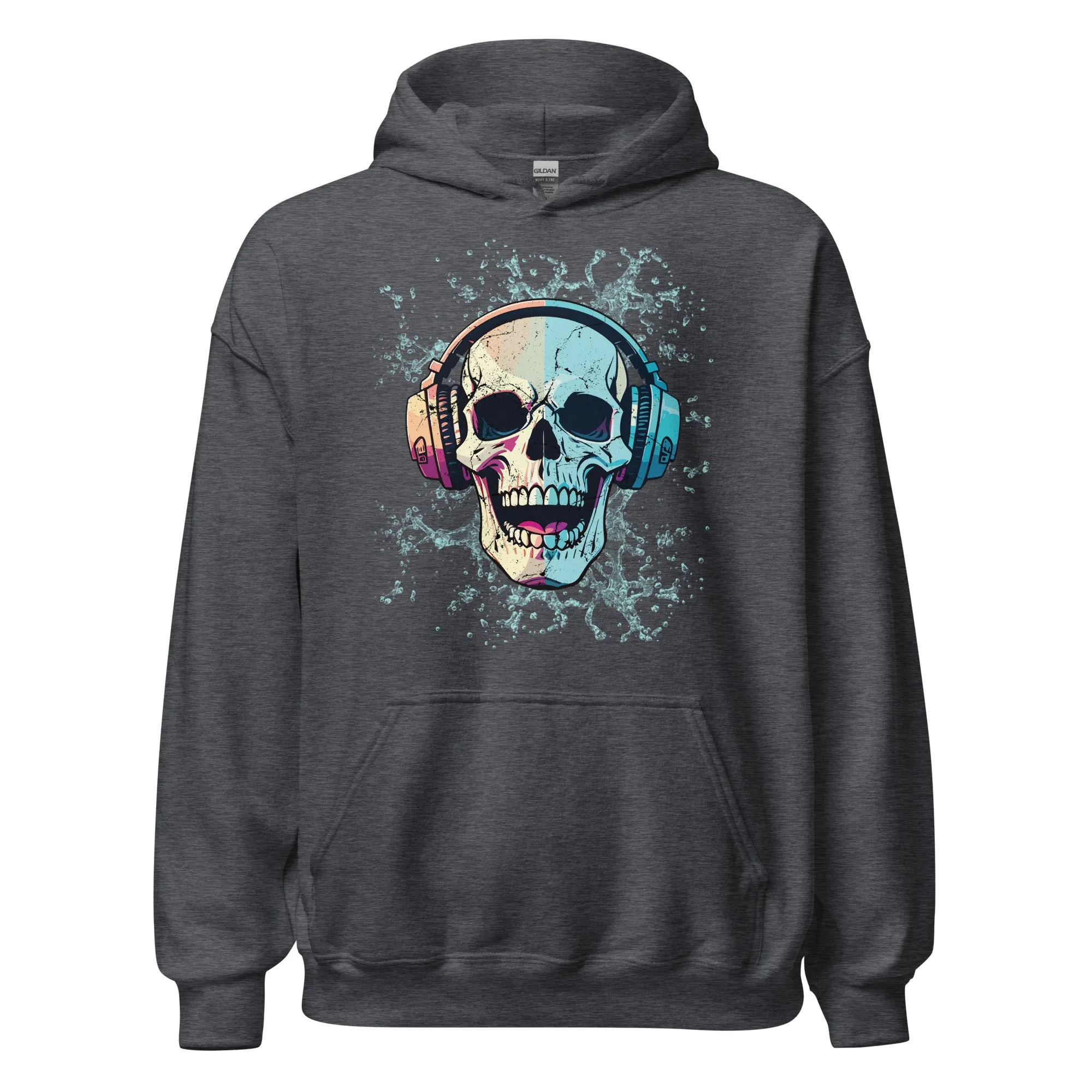 Listening To Beats Skull Hoodie