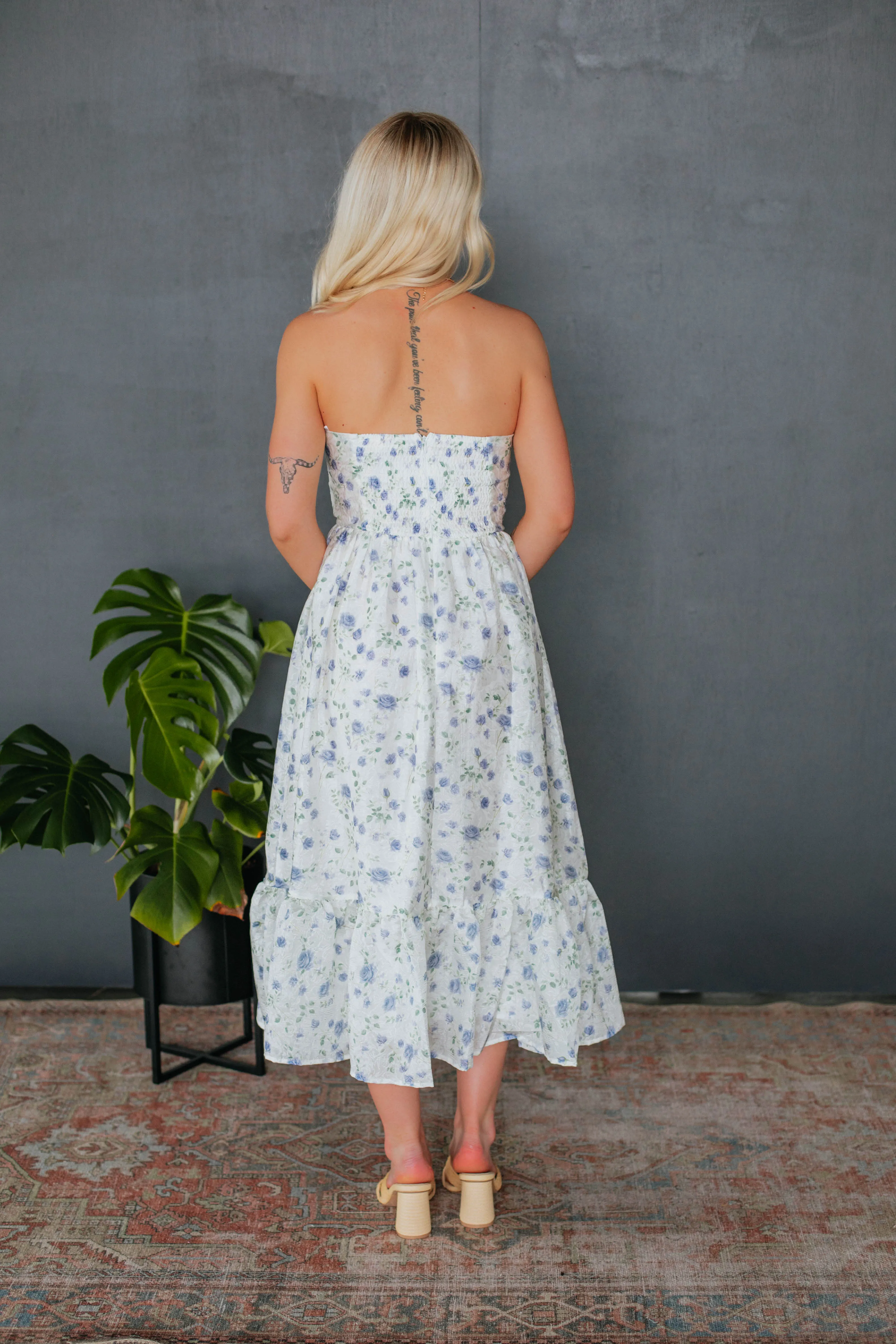 Livvy Floral Midi Dress