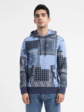 Men's Ethnic Motifs Hooded Sweatshirt