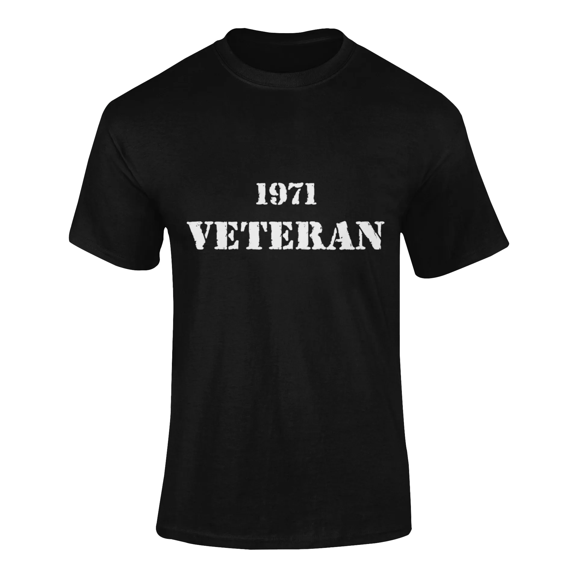 Military T-shirt - 1971 Veteran (Men)