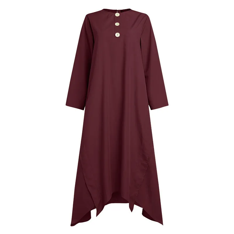 Modest Turkish Style Long Tunic Top - MT400