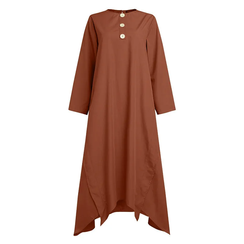 Modest Turkish Style Long Tunic Top - MT400